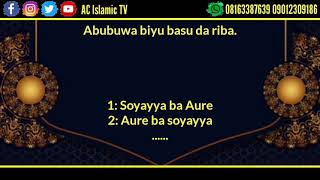 Abubuwan da Basu da riba || Allah ya Kara rufa mana asiri