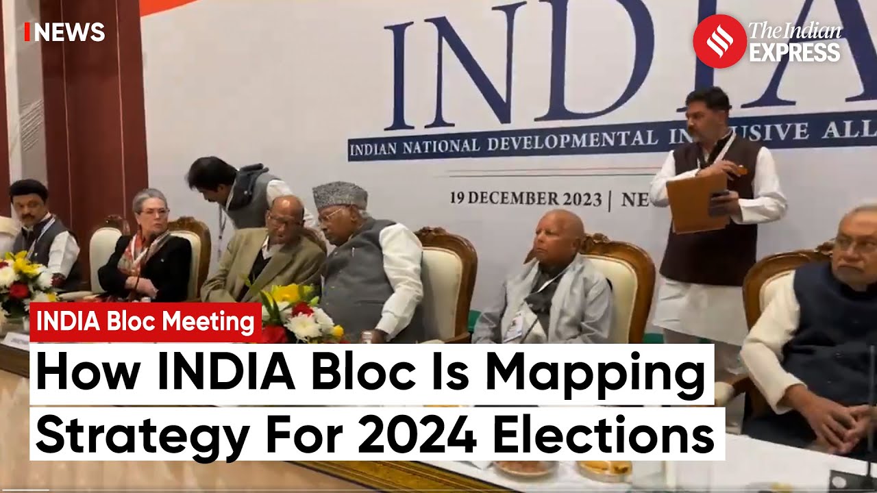 INDIA Alliance Meeting: Oppn Gears Up For Election 2024, Seat-Sharing ...