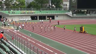 2019.06.29 第65回岡山県選手権 女子100ｍ 予選5組