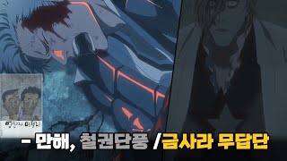 [블리치] 천년혈전 18화 켄세이/로쥬로 만해