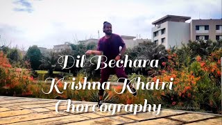 Dil Bechara - Title Track | Sushant Singh Rajput | Krishna Khatri Dance Choreography