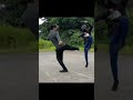 tony jaa best kick seson imitation ( isuru , sadew & ashika) #shorts #fitnesssquad