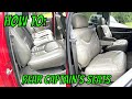 How To Install Rear Captain Seats/Bucket Seats in a GM/GMC Silverado/Sierra