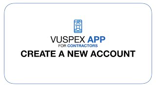 VuSpex APP - Create a New Account