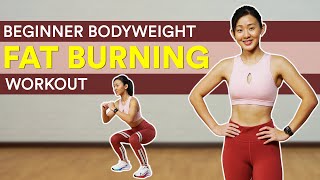 30-Min Beginner Bodyweight Fat Burning Workout (🔥Burn 300 Calories!) | Joanna Soh