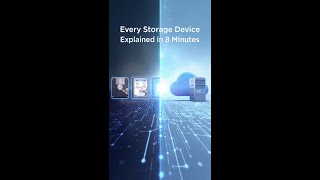 Every Storage Device Explained in 8 Minutes From Hard Drives to the Cloud