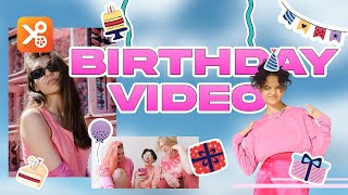🎂 How to Make a Birthday Video in YouCut? 🎉 | New Style Happy Birthday Status |