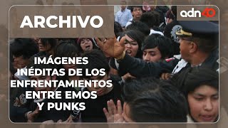 #ArchivoADN40 | Material inédito del histórico enfrentamiento entre punks y emos en Insurgentes