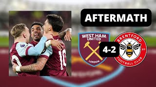 Aftermath: West Ham United 4-2 Brentford I Paqueta And Emerson Form A Strong Left Side