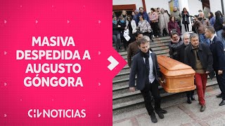 EMOTIVA DESPEDIDA a Augusto Góngora: Cientos de personas llegaron hasta La Reina para su funeral