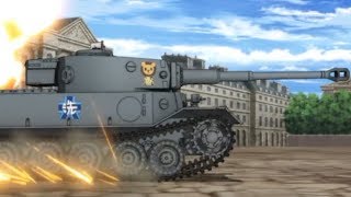 Boosted TIGER(P) in Action ! (Girls und Panzer ガールズ&パンツァー)