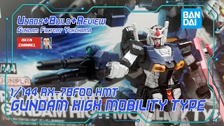 [Unbox+Build+Review] 1/144 RX-78F00 HMT: Gundam High Mobility Type (Gundam Factory Yokohama)