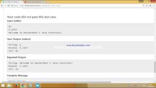 Solving java Stdin and Stdout 2 problem in hacker rank
