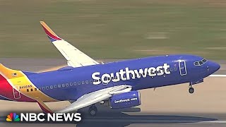 Police searching for gunman who shot a bullet at a Southwest plane 