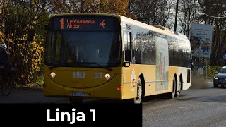 Föli Linja 1: Turun Lentoasema - Turun Satama