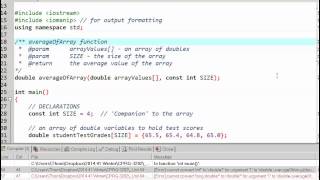 Passing a Array to a Function Template in C++