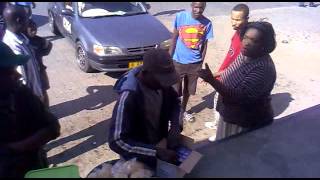 Damara lady saying it loud in Whk Damara lady saying it loud in Whk