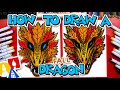 How To Draw An Autumn Dragon - Advanced