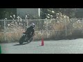 第６４６回　へなちょこライダー走行会　たかしさん　８の字練習