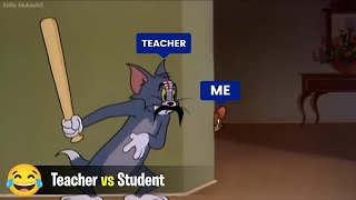 Tuition Teacher vs School Teacher ~ Funny Meme ~ Edits MukeshG