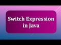 Switch Expression in Java