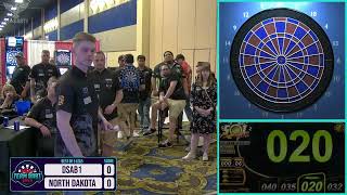 DSAB 1 vs North Dakota Highlights / NDA Team Dart Masters Team 501 Last 4 2023