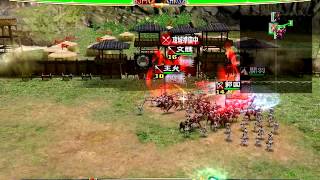 三國志大戰3 - 神月聖☆ 四枚臥龍 vs 四枚魔道