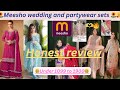 Meesho Haul ❤️|👰🏻‍♀️wedding👰🏻‍♀️| 💃partywear💃 #starting from 1099💸*Honest review* |Tyron|