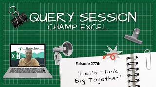 277th Excel Query Session