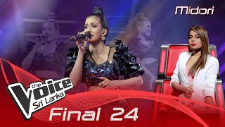 Midori Karunaratne | Dasaman Malak Wage (දෑ සමන් මලක් වගේ) | Final 24 | The Voice Sri Lanka