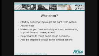 APICS Extra Live: The Perils of Procedural Inertia