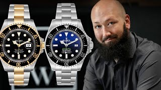 Modern Rolex Sea-Dweller Collection: Sea-Dweller 126600, 126603 and Deepsea 116660 Review