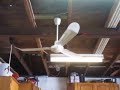 canarm cp56 industrial ceiling fan tested at jeffrey robinson s garage