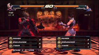 Tekken Revolution - Lars {Arcade Mode} (PS3) [HD]