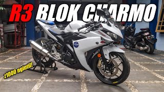 REMOD | Review Modifikasi | Yamaha R3 Blok Albino Charmo