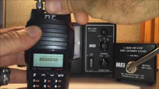 TYT UV8000E dual band handheld power test