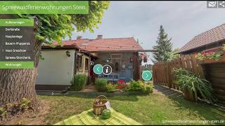 Spreewald Ferienwohnung Stein - 360° Tour Vorschau