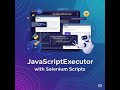JavaScriptExecutor with Selenium WebDriver (Java)