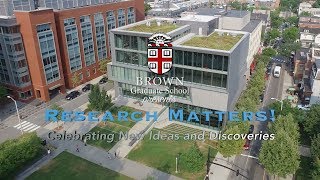 Be a Speaker for Brown Graduate School's Research Matters! 2017