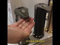 Automatic touchless stainless steel hand sanitizer dispenser