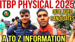 ITBP Physical 2025 Live Review || A to Z information in this video | High Jump, long jump, Running