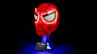 Yeabricks Light Kit For Lego Spider-Man's Mask 76285