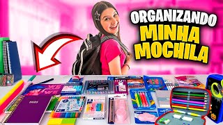 ORGANIZANDO MINHA MOCHILA 2025!! *Material Escolar