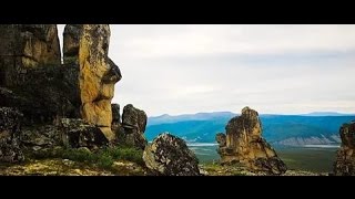 Человекоподобные скалы в Якутии. Тайны древней цивилизации