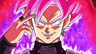 Goku Black Rose Drawing Easy