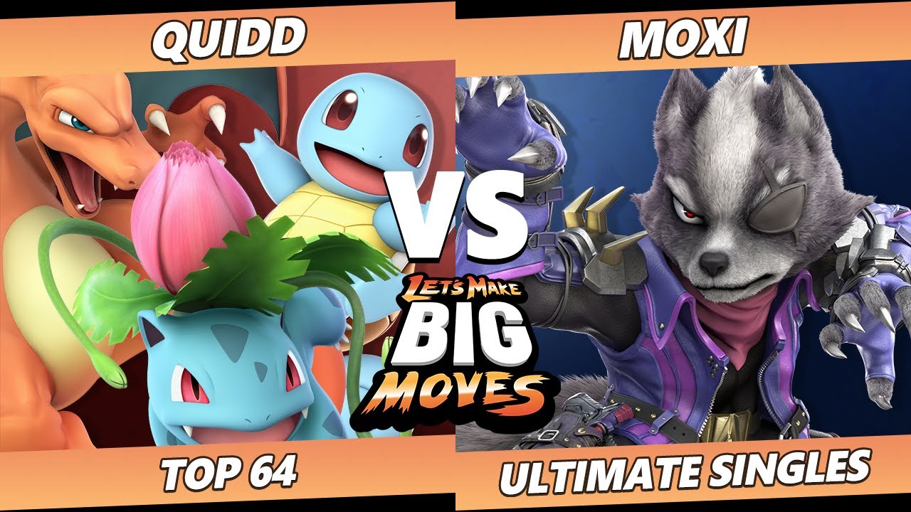 LMBM 2022 - Quidd (Pokemon Trainer) Vs. Moxi (Wolf) SSBU Ultimate ...