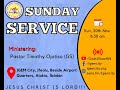 SUNDAY SERVICE @ IGEM CITY; 20TH NOVEMBER, 2022.