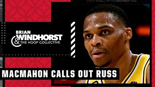 Tim MacMahon goes OFF on Russell Westbrook's 'PASSIVE AGGRESSIVE CRAP' | The Hoop Collective