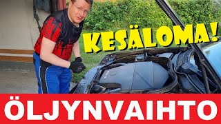 AMG Mersun öljynvaihto ja kesälomakuulumiset - VLOG 160