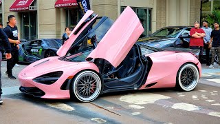 Alex Choi's Pink McLaren 720s In Washington DC !!!